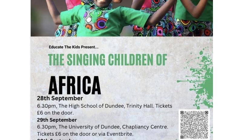  Singing Children of Africa: A Concert with Educate the Kids Charity 