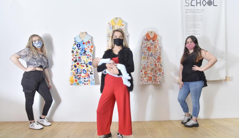 Young parents’ sewing project showcased at V&A Dundee