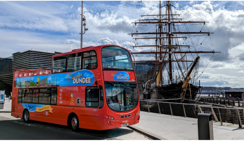 Discover Dundee - Open Top Tour Bus