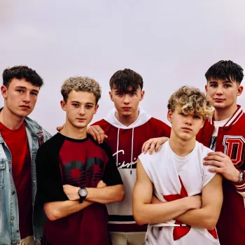 Photo of Scottish boyband Just The Brave