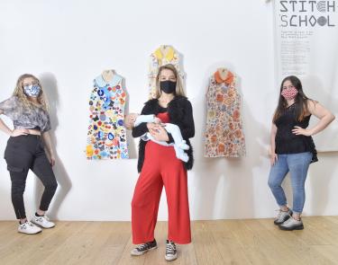 Young parents’ sewing project showcased at V&A Dundee