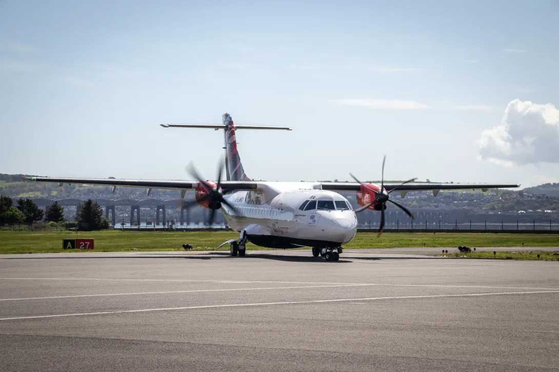 Loganair Plane