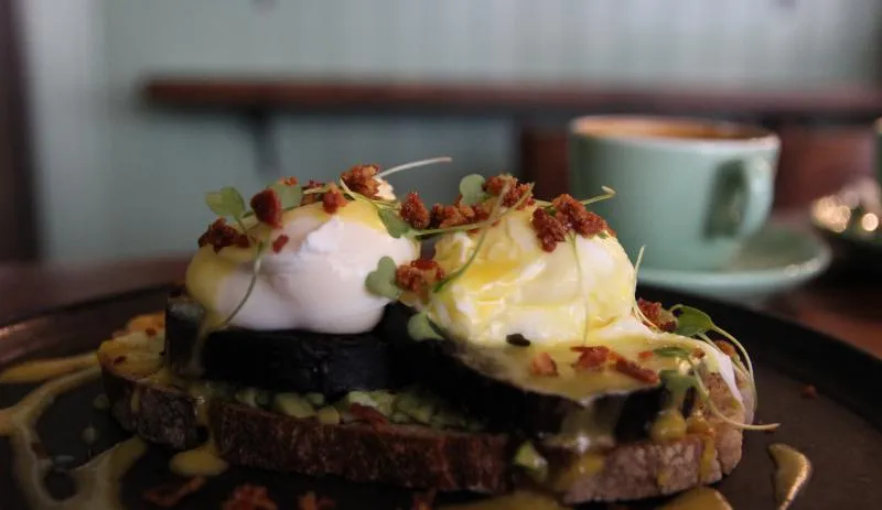 Poached eggs
