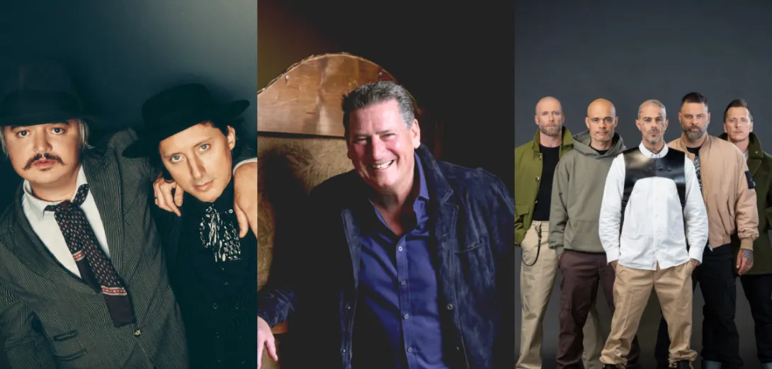 Collage of the headliners of Discovery Festival 2026